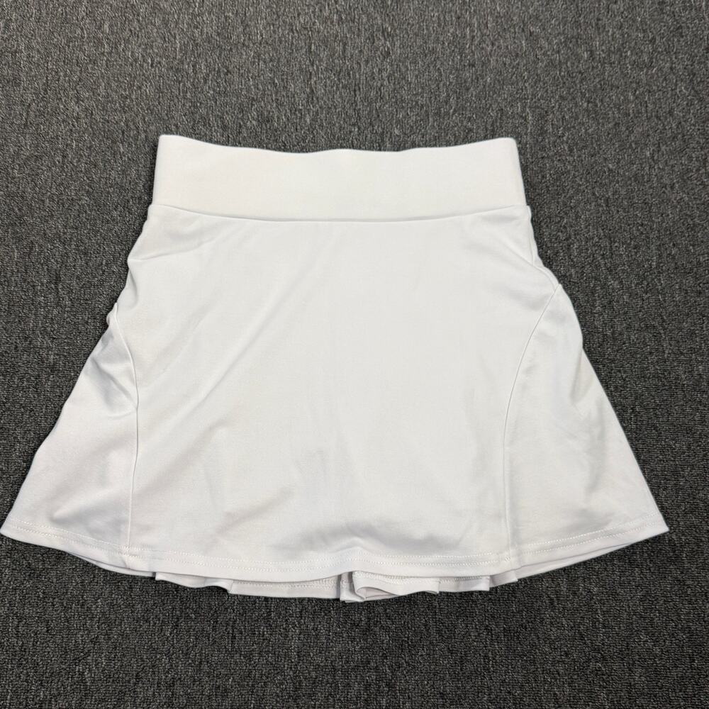 Vintage Y2k White Mini Pleated Tennis Golf Athletic Skirt Women's Medium